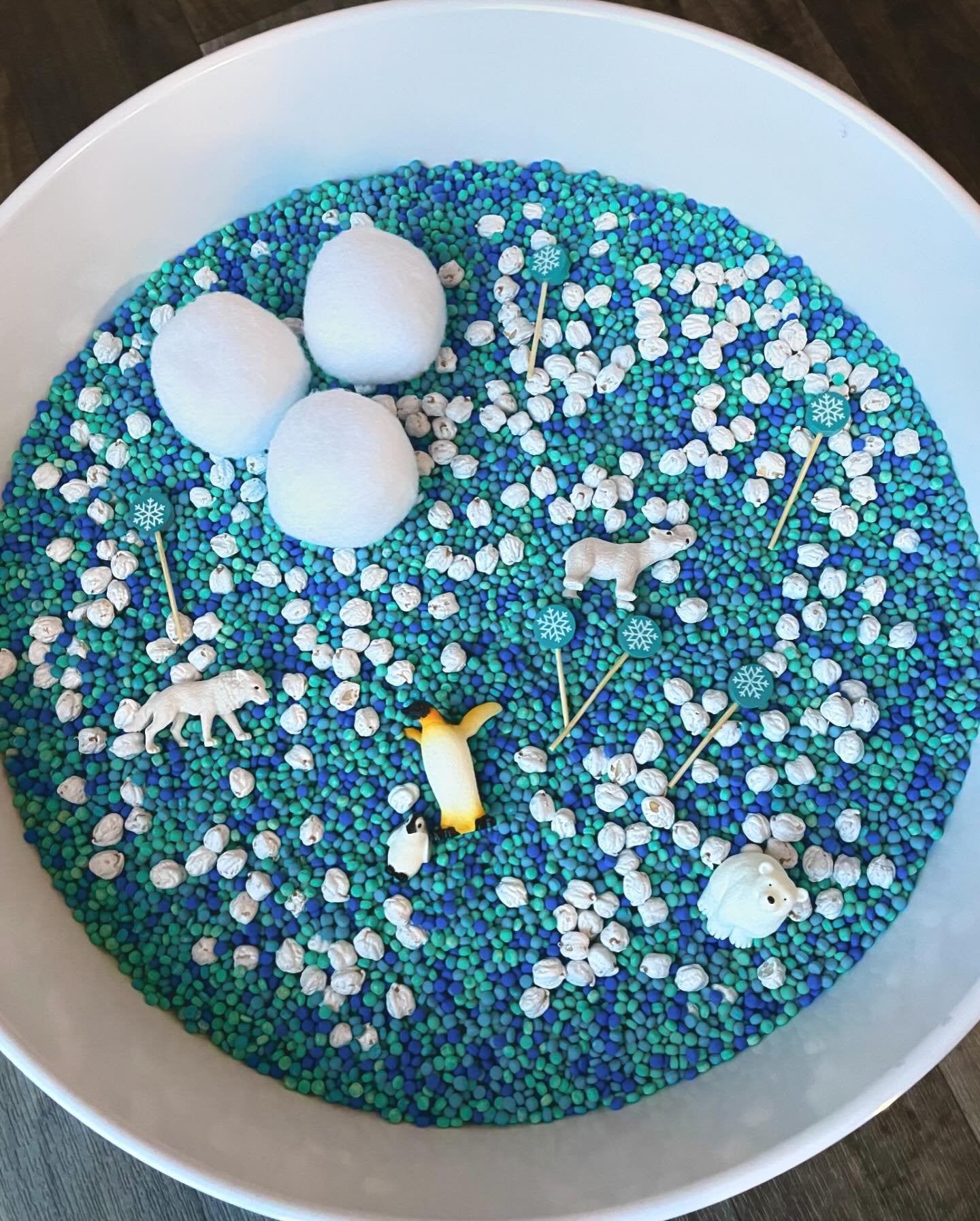 Arctic Sensory Bin